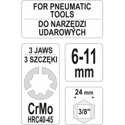 YATO ΕΡΓΑΛΕΙΟ ΞΕΒΙΔΩΜΑΤΟΣ ΓΙΑ ΜΠΟΥΖΟΝΙΑ YT-06255