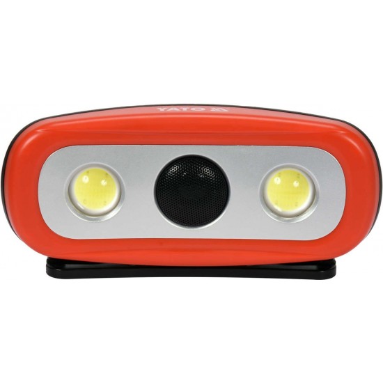 Φοριτός Φακός - Ηχείο 