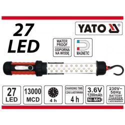 Φακός εργασίας  LED 180 lm με επαναφορτιζόμενη μπαταρία με φορτιστή