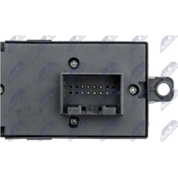 ΔΙΑΚΟΠΤΗΣ ΗΛΕΚΤΡΙΚΩΝ ΠΑΡΑΘΥΡΩΝ VW GOLF 4 5D/ BORA/ PASSAT B5/ SEAT LEON/ TOLEDO SKODA OCTAVIA I 1U '97-'11/ FABIA 6Y '00-'08/ SUPERB 3U '00-'08 (4ΠΛΟΣ)| 10PIN ΜΕ ΝΙΚΕΛ