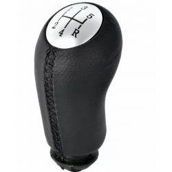 ΠΟΜΟΛΟ ΛΕΒΙΕ ΤΑΧΥΤΗΤΩΝ RENAULT CLIO III/ MEGANE II/ KANGOO II/ LOGAN/ SANDERO - -5 ΤΑΧΥΤΗΤΕΣ -12345R ΑΣΗΜΙ/ ΜΑΥΡΟ - ΔΕΡΜΑ