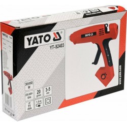 YATO ΠΙΣΤΟΛΙ ΘΕΡΜΟΚΟΛΛΗΣΗΣ 450W ΓΙΑ ΡΑΒΔΟΥΣ ΣΙΛΙΚΟΝΗΣ 11mm YT-82403
