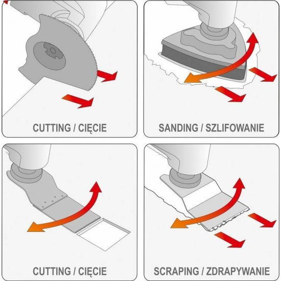 YATO ΠΑΛΙΝΔΡΟΜΙΚΟ ΠΟΛΥΕΡΓΑΛΕΙΟ 18V ΜΕ ΡΥΘΜΙΣΗ ΤΑΧΥΤΗΤΑΣ YT-82818