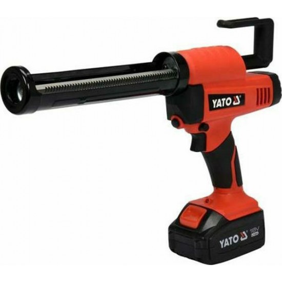 Πιστόλι σιλικόνης ηλεκτρικό 18V 4.0Ah YT-82888