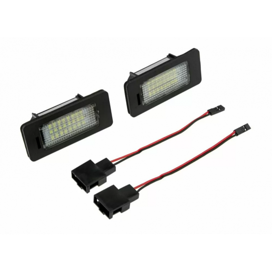 ΦΑΝΟΣ ΑΡΙΘΜΟΥ AUDI A1 '10-/ A3 '12-/ A4 B8 '07-/ A5 '07-/ A6 '10-/ A7 '10-/ Q3 '11-/ Q5 '08-/ TT 8J/ VW GOLF VI/ TOURAN '11-/ TOUAREG '11-/ PASSAT B6 3C '10-/ JETTA '11-/ SKODA SUPERB 3T/ FABIA 5J/ YETI CAN/BUS LED (2TEM)