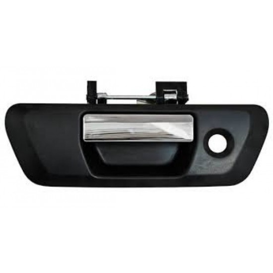 ΧΟΥΦΤΑ ΚΑΡΟΤΣΑΣ NISSAN NAVARA NP300 '15- ΜΕ ΤΡΥΠΑ ΓΙΑ ΑΦΑΛΟ ΧΡΩΜΙΟ-ΜΑΥΡΗ