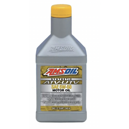 AMSOIL 5W50 SYNTHETIC ATV/UTV ENGINE OIL 946ml