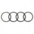 ΣΗΜΑ AUDI 26.00X8.40cm (ΚΟΥΜΠΩΤΟ)