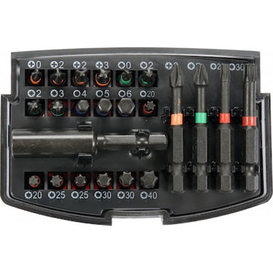 Yato Σετ 23 Μύτες Κατσαβιδιού Σταυρός / Allen