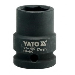 YATO ΚΑΡΥΔΑΚΙ ΑΕΡΟΣ ΜΗΚΟΣ: 39mm, ΑΝΟΙΓΜΑ ΚΛΕΙΔΙΟΥ : 17, ΔΙΑΣΤΑΣΕΙΣ ΤΕΤΡΑΓΩΝΗΣ ΚΕΦΑΛΗΣ : 12,5 (1/2")mm (ίντσες) ΥΤ-1007