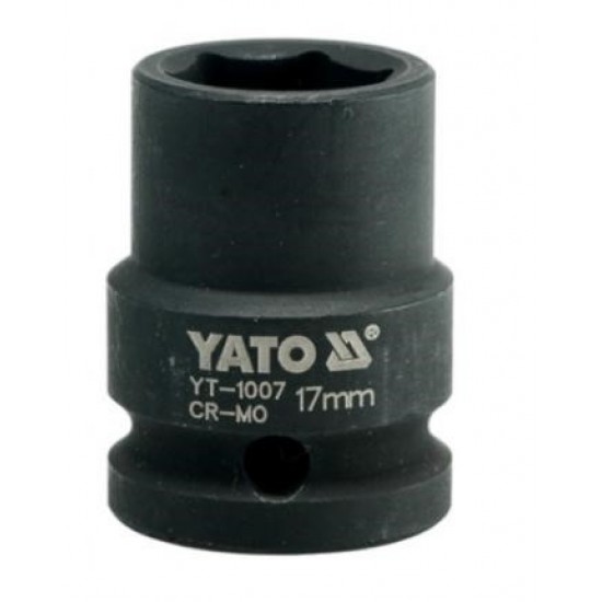 YATO ΚΑΡΥΔΑΚΙ ΑΕΡΟΣ ΜΗΚΟΣ: 39mm, ΑΝΟΙΓΜΑ ΚΛΕΙΔΙΟΥ : 17, ΔΙΑΣΤΑΣΕΙΣ ΤΕΤΡΑΓΩΝΗΣ ΚΕΦΑΛΗΣ : 12,5 (1/2")mm (ίντσες) ΥΤ-1007