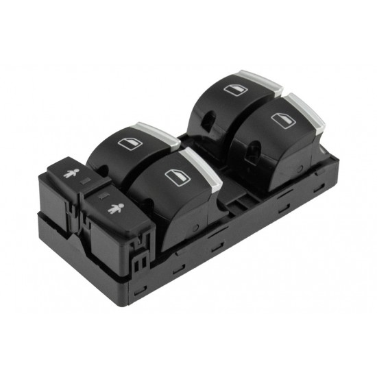 ΔΙΑΚΟΠΤΗΣ ΗΛΕΚΤΡΙΚΩΝ ΠΑΡΑΘΥΡΩΝ AUDI Q7 2006- 4ΠΛΟΣ 10PIN ΕΜΠΡΟΣ ΑΡΙΣΤΕΡΟΣ