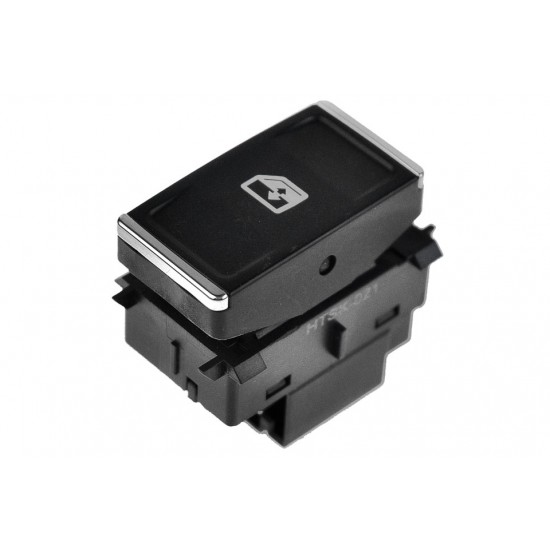 ΔΙΑΚΟΠΤΗΣ ΗΛΕΚΤΡΙΚΩΝ ΠΑΡΑΘΥΡΩΝ SKODA OCTAVIA '13 ΜΟΝΟΣ ΕΜΠΡΟΣ ΔΕΞΙΟΣ 4PIN ΜΕ ΧΡΩΜΙΟ