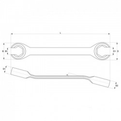YATO ΣΕΤ ΡΑΚΟΡΟΚΛΕΙΔΑ CrV 6140 4 ΤΕΜΑΧΙΩΝ
