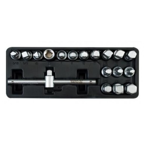 Σετ καρυδάκια κάρτερ λαδιού 18τεμ