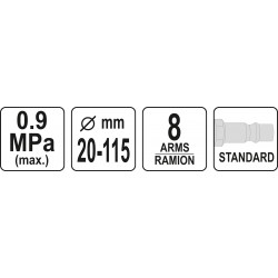 YATO ΕΡΓΑΛΕΙΟ ΤΟΠΟΘΕΤΗΣΗΣ ΦΥΣΟΥΝΩΝ