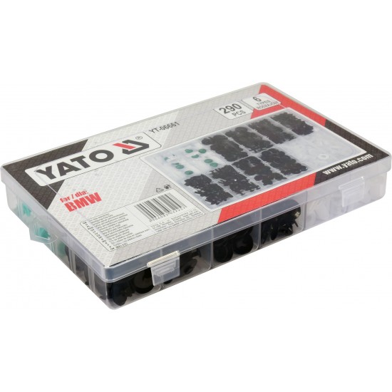 Yato Σετ Πλαστικά Κλιπς για Bmw 290τμχ