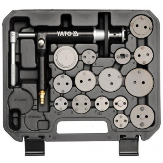 YATO Σετ εργαλείο περιστρ. / επαναφ, έμβολο δαγκάνας φρένων 