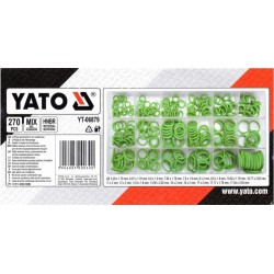YATO ΚΑΣΕΤΙΝΑ ΜΕ Ο-RING ΓΙΑ A/C 270 ΤΕΜ.