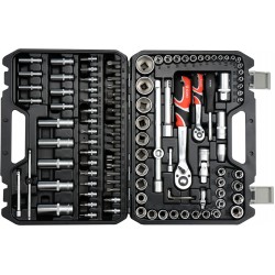 YATO ΒΑΛΙΤΣΑ ΜΕ ΚΑΣΤΑΝΙΕΣ  1/2'' 1/4'' 108 ΤΕΜΑΧΙΩΝ