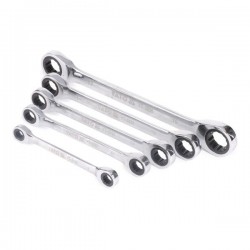 YATO Σετ διπλών πολύγωνων κλειδιών με καστάνια 