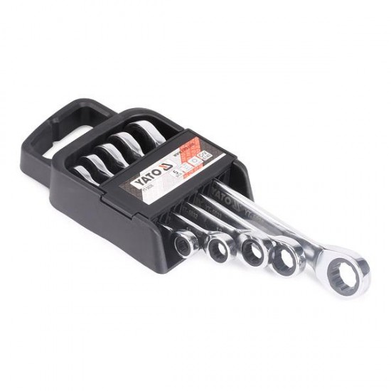 YATO Σετ διπλών πολύγωνων κλειδιών με καστάνια 