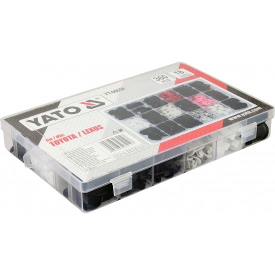Yato Σετ Πλαστικά Κλιπς για Toyota/Lexus 360τμχ