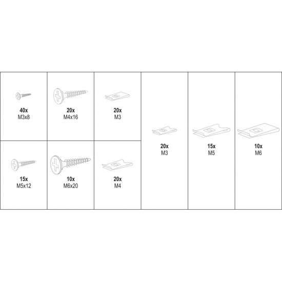 ΚΑΣΕΤΙΝΑ ΜΕ ΛΑΜΑΚΙΑ ΓΙΑ ΛΑΜΑΡΙΝΟΒΙΔΕΣ 170 ΤΕΜ