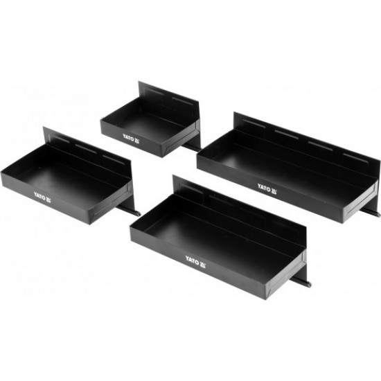 YATO ΜΑΓΝΗΤΙΚΑ ΡΑΦΙΑ 4ΤΕΜ