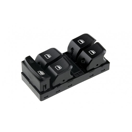 ΔΙΑΚΟΠΤΗΣ ΗΛΕΚΤΡΙΚΩΝ ΠΑΡΑΘΥΡΩΝ AUDI A4 - A5 - Q5 '08- (4ΠΛΟΣ)| 10PIN/ LH