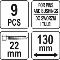 YATO ΣΕΤ ΠΡΕΣΑΣ ΠΕΙΡΩΝ ΚΑΙ ΚΟΥΖΙΝΕΤΩΝ  YT-25413