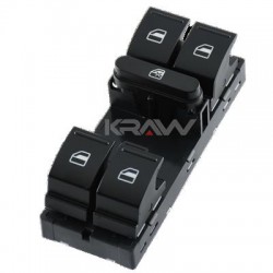 ΔΙΑΚΟΠΤΗΣ ΗΛΕΚΤΡΙΚΩΝ ΠΑΡΑΘΥΡΩΝ SKODA FABIA II/ OCTAVIA II/ SUPERB/ SKODA YETI (4ΠΛΟΣ)| 10PIN/ LH