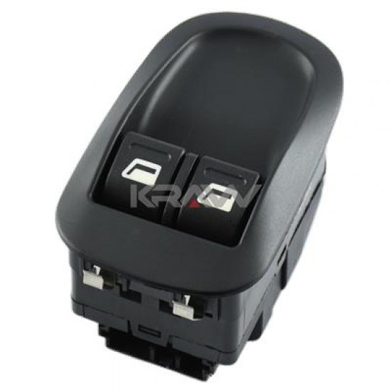 ΔΙΑΚΟΠΤΗΣ ΗΛΕΚΤΡΙΚΩΝ ΠΑΡΑΘΥΡΩΝ PEUGEOT 206 (ΔΙΠΛΟΣ)| 6PIN