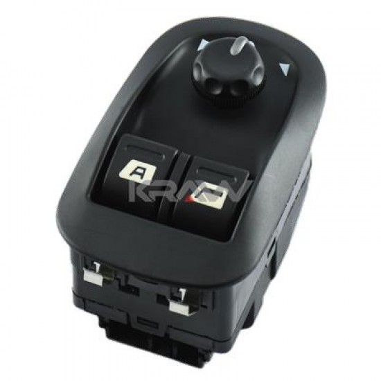 ΔΙΑΚΟΠΤΗΣ ΗΛΕΚΤΡΙΚΩΝ ΠΑΡΑΘΥΡΩΝ PEUGEOT 206 (ΔΙΠΛΟΣ)| 17 + 7 PIN