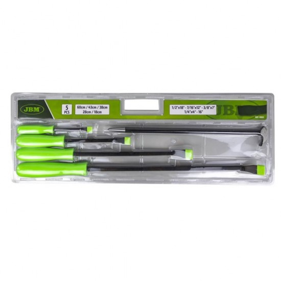 JBM ΣΕΤ 5 ΜΕΤΑΛΛΙΚΩΝ ΜΟΧΛΩΝ ΜΕ ΛΑΒΗ JBM
