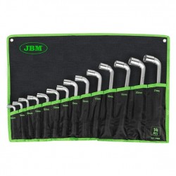 JBM ΣΕΤ ΚΛΕΙΔΙΑ ΠΙΠΑΣ 17 ΤΕΜΑΧΙΩΝ 8-21mm JBM ΣΕ ΘΗΚΗ