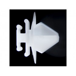 ΚΛΙΠ PEUGEOT 206/ FIAT FIORINO/ CITROEN DOBLO III ΠΟΡΤΑΣ ΑΣΠΡΟ (10ΤΜΧ)