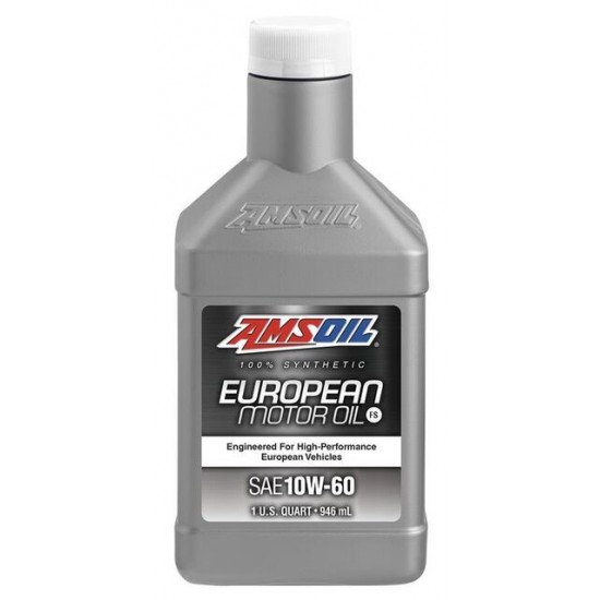 AMSOIL 10W-60 FS SYNTHETIC EUROPEAN MOTOR OIL