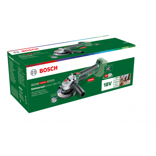 06033E5001 ΓΩΝΙΑΚΟΣ ΤΡΟΧΟΣ ΜΠΑΤΑΡΙΑΣ  ΔΙΑΜΕΤΡΟΥ 115ΜΜ ΤΗΣ ΕΤΑΙΡΙΑΣ BOSCH  18V