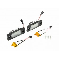ΦΑΝΟΣ ΑΡΙΘΜΟΥ RENAULT CLIO III 3D/5D '05-/CLIO IV 3D/5D '12-/KADJAR '15-/LAGUNA II '01-/LAGUNA III '07- CAN/BUS LED (2ΤΕΜ)