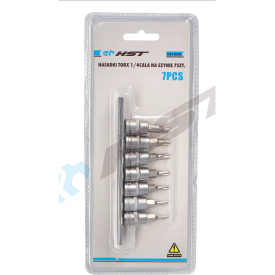 ΣΕΤ ΚΑΡΥΔΑΚΙΑ  ΤΟΡΞ 7ΤΜΧ 1/4'' HST