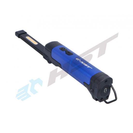 ΦΑΚΟΣ ΕΡΓΑΣΙΑΣ LED 2600mAh,3,7V,USB-C,60-400LM  ΜΑΓΝΗΤΙΚΟΣ ΣΠΑΣΤΟΣ 