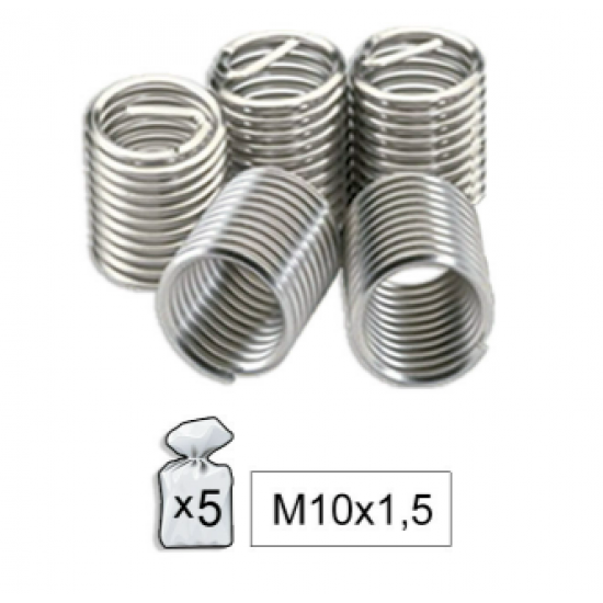 JBM ΣΠΕΙΡΩΜΑΤΑ ΣΕΤ 5 ΤΕΜΑΧΙΑ M10X1.5 