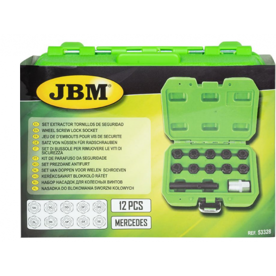 ΕΞΩΛΚΕΑΣ ΜΠΟΥΛΟΝΙΩΝ ΣΕΤ ΑΣΦΑΛΕΙΑΣ MERCEDES JBM 