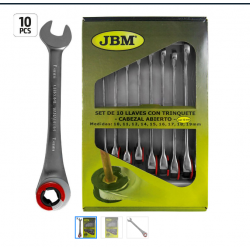 ΣΕΤ ΓΕΡΜΑΝΟΠΟΛΥΓΩΝΑ ΚΑΣΤΑΝΙΑΣ 10 ΤΕΜ. JBM 