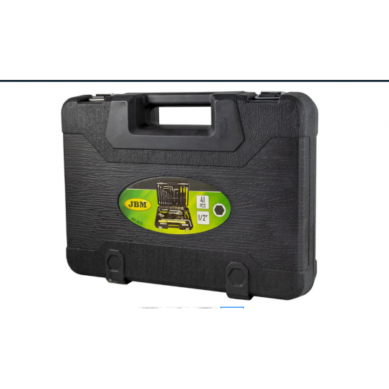 ΚΑΣΕΤΙΝΑ ΜΕ ΕΞΑΓΩΝΑ ΚΑΡΥΔΑΚΙΑ 1/2" 41 ΤΕΜ. JBM