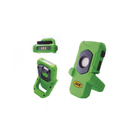 ΦΑΚΟΣ ΧΕΙΡΟΣ LED 180+8Lm 2W ΜΕ ΕΥΚΑΜΠΤΗ ΒΑΣΗ JBM