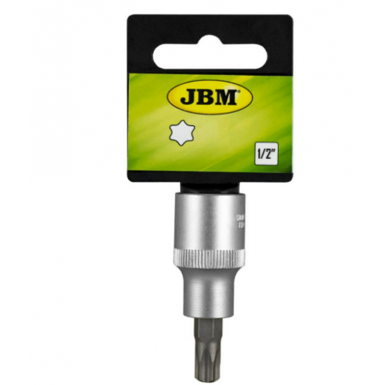 ΚΑΡΥΔΑΚΙ ΜΕ ΜΥΤΗ TORX ΓΙΑ ΚΑΣΤΑΝΙΑ 1/2" Τ50 55ΜΜ JBM