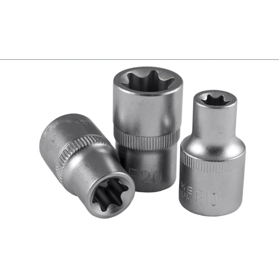 JBM Καρυδάκι Torx με Καρέ Υποδοχής 1/2" Μέγεθος E12