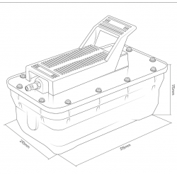 JBM ΥΔΡΟΠΝΕΥΜΑΤΙΚΗ ΑΝΤΛΙΑ 2.3L 